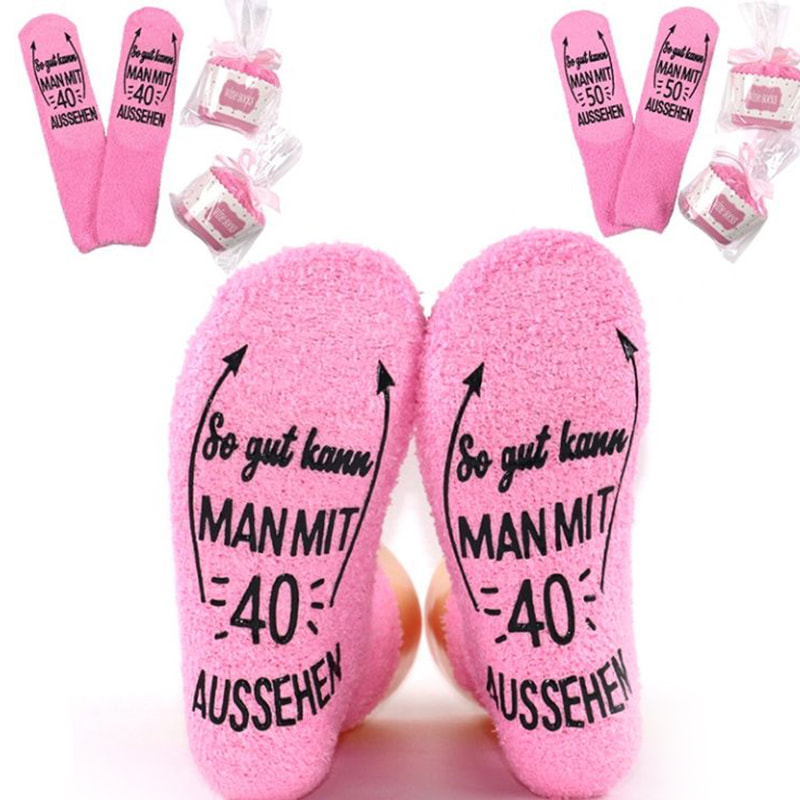 Coral Velvet grov nåle klæbende sokker Coral Velvet grov nåle klæbende sokker