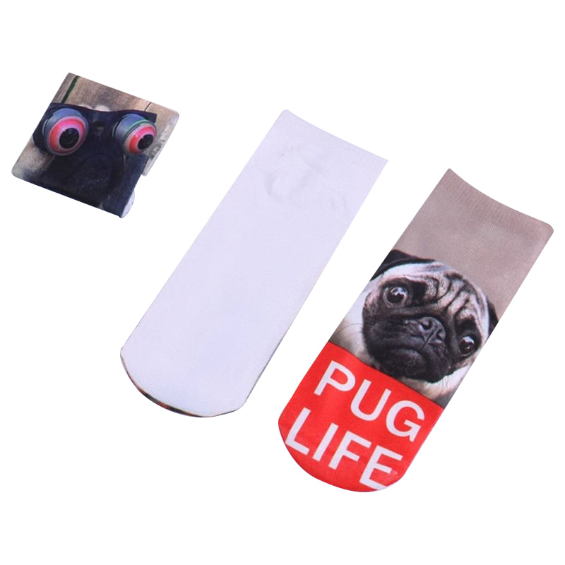 3D sokker Europæiske og amerikanske personaliserede Harajuku korte sokker trykte sokker 3D sokker Europæiske og amerikanske personaliserede Harajuku korte sokker trykte sokker