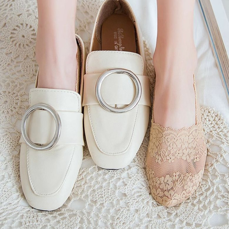 Blonder bådsokker til kvinder i foråret og sommeren, tynd, lavt skåret, lavt mund usynlige sokker, silikone anti slip Blonder bådsokker til kvinder i foråret og sommeren, tynd, lavt skåret, lavt mund usynlige sokker, silikone anti slip