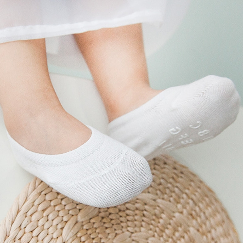 Lavhed mund usynlige børns bådsokker, tynd bomuld, anti -slip babysokker, børns sokker, kæmmet bomuld Lavhed mund usynlige børns bådsokker, tynd bomuld, anti -slip babysokker, børns sokker, kæmmet bomuld